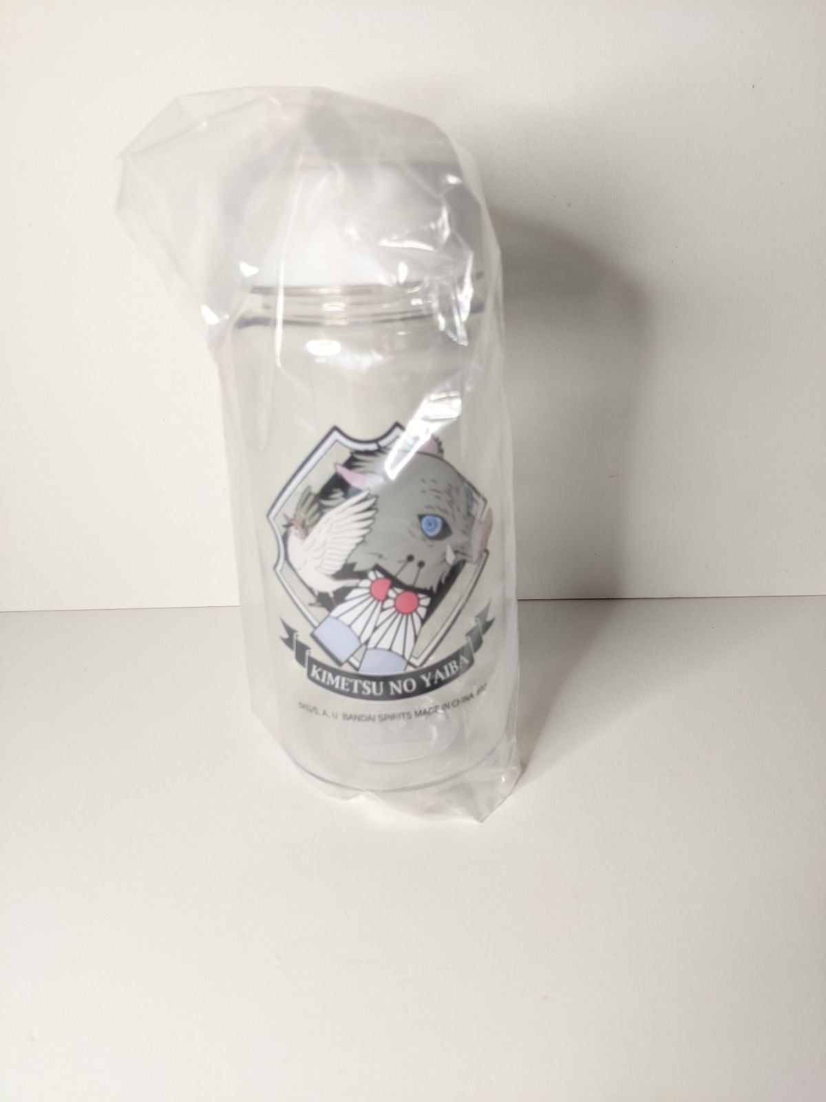 Inosuke Hashibira Demon Slayer Kimetsu No Yaiba Clear Water Bottle