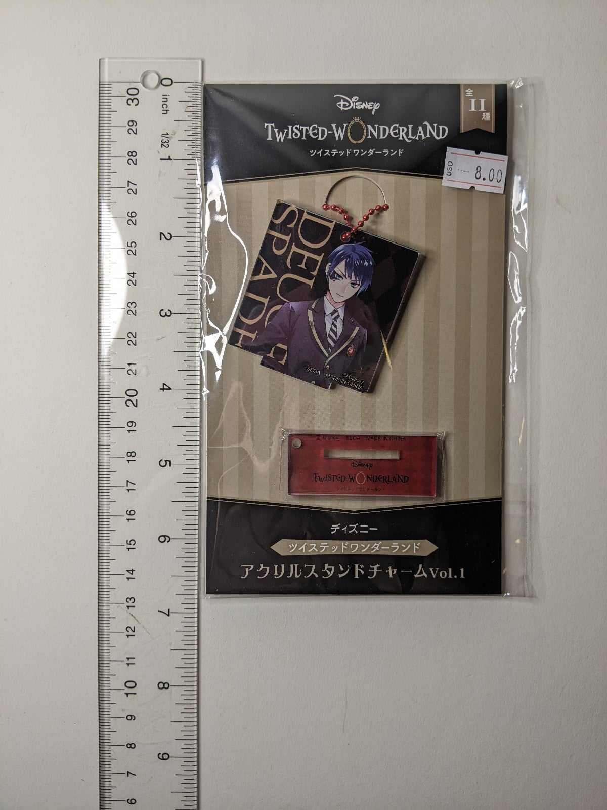 Deuce Spade Twisted Wonderland Acrylic Stand Keychain