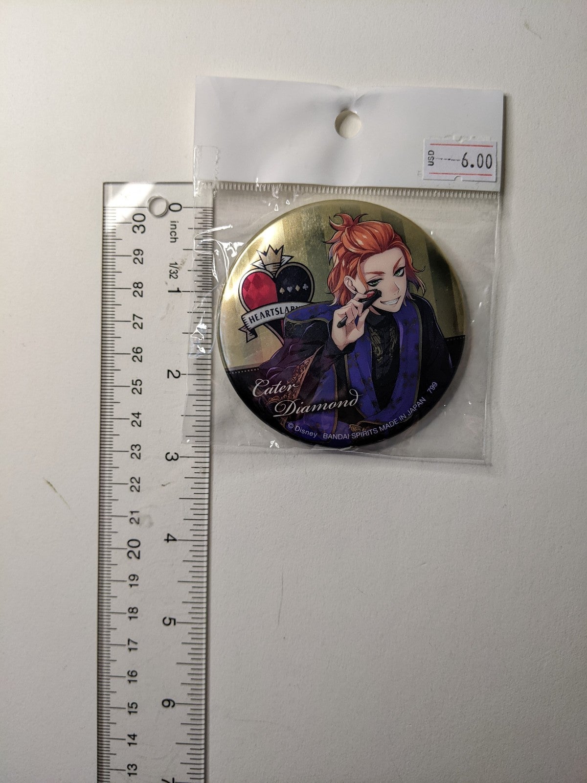 Cater Diamond Twisted Wonderland Can Badge