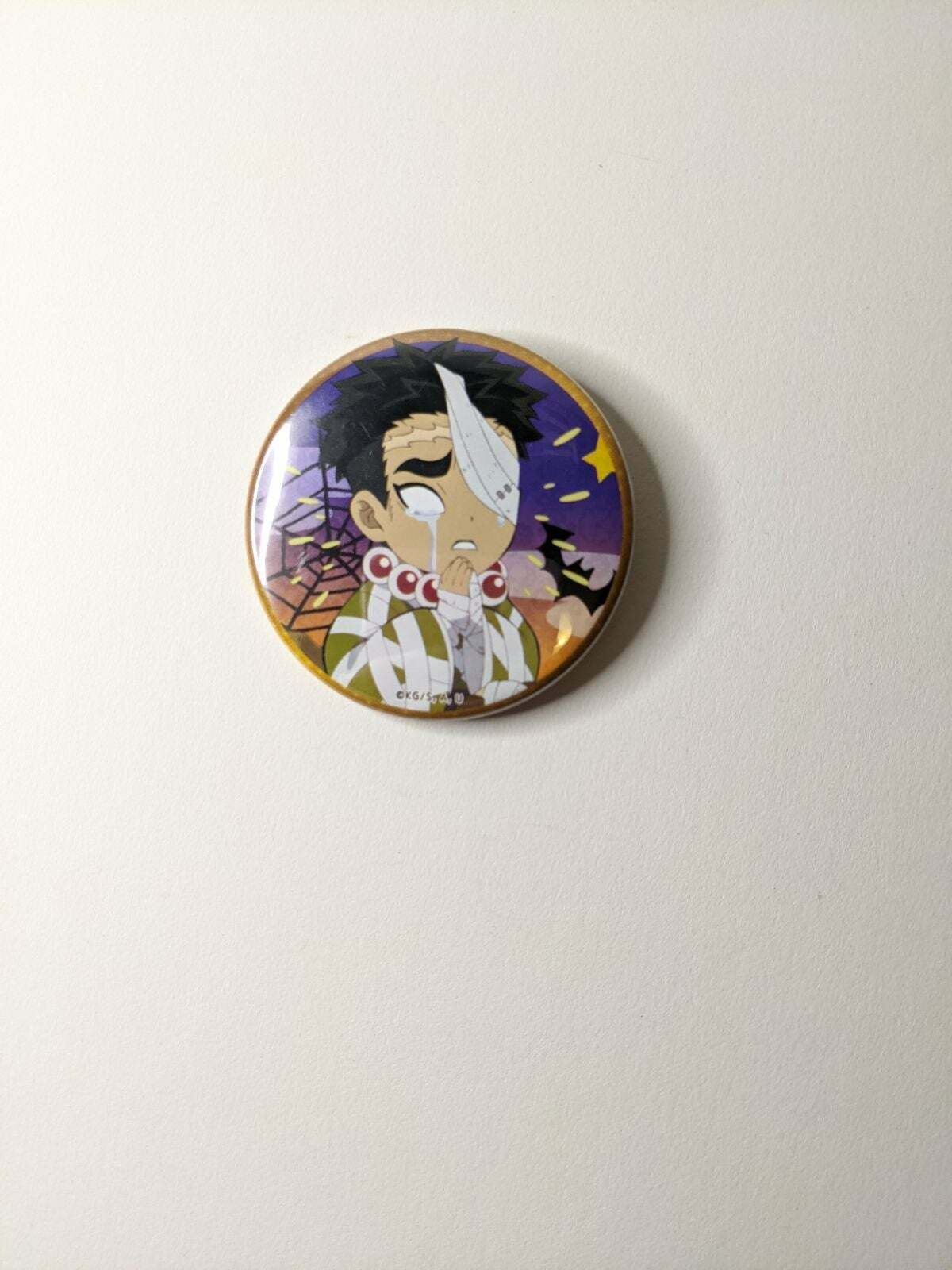 Gyomei Himejima Demon Slayer Kimetsu no Yaiba Can Badge