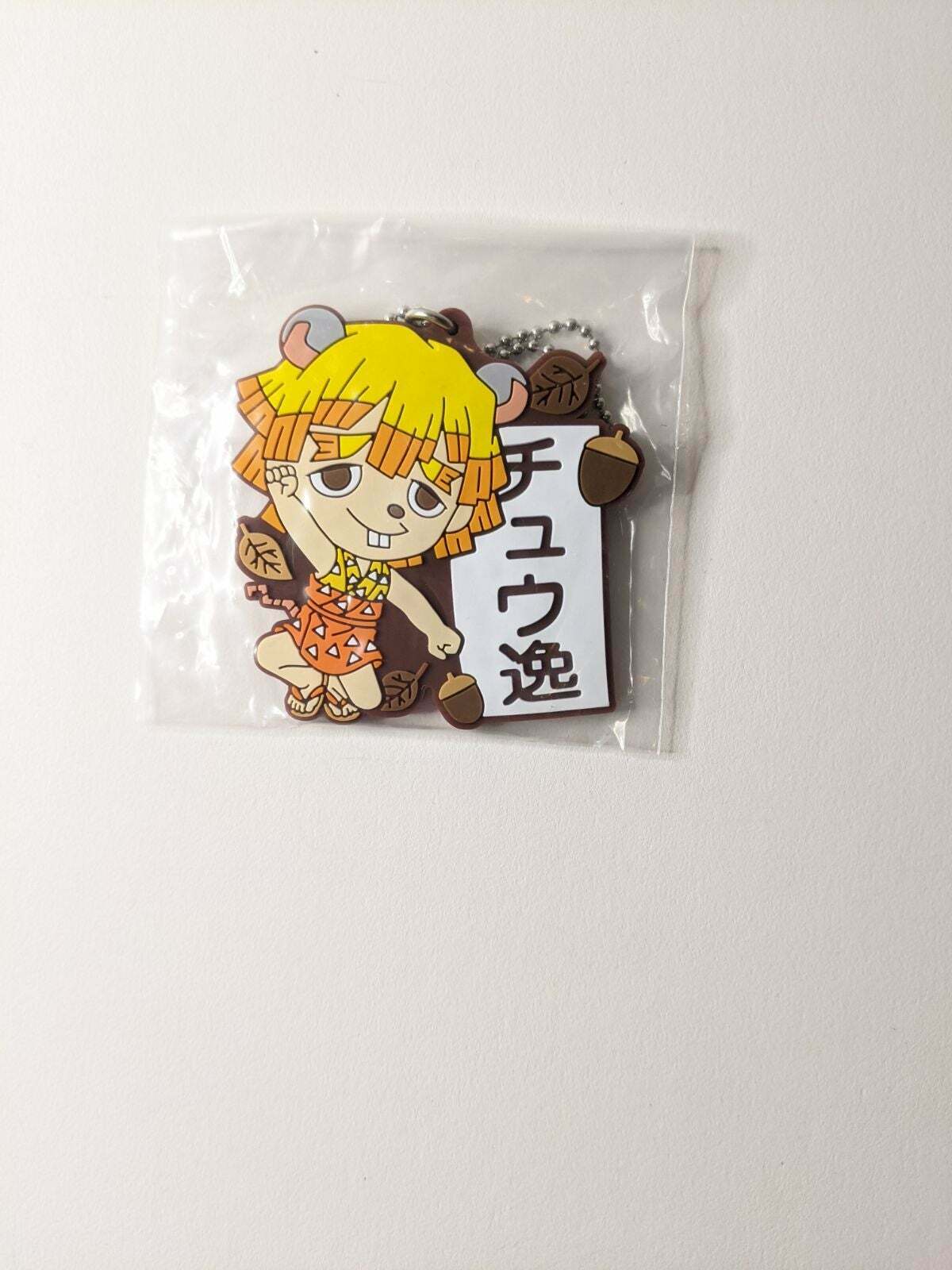 Zenitsu Agatsuma Demon Slayer Kimetsu no Yaiba Rubber Strap