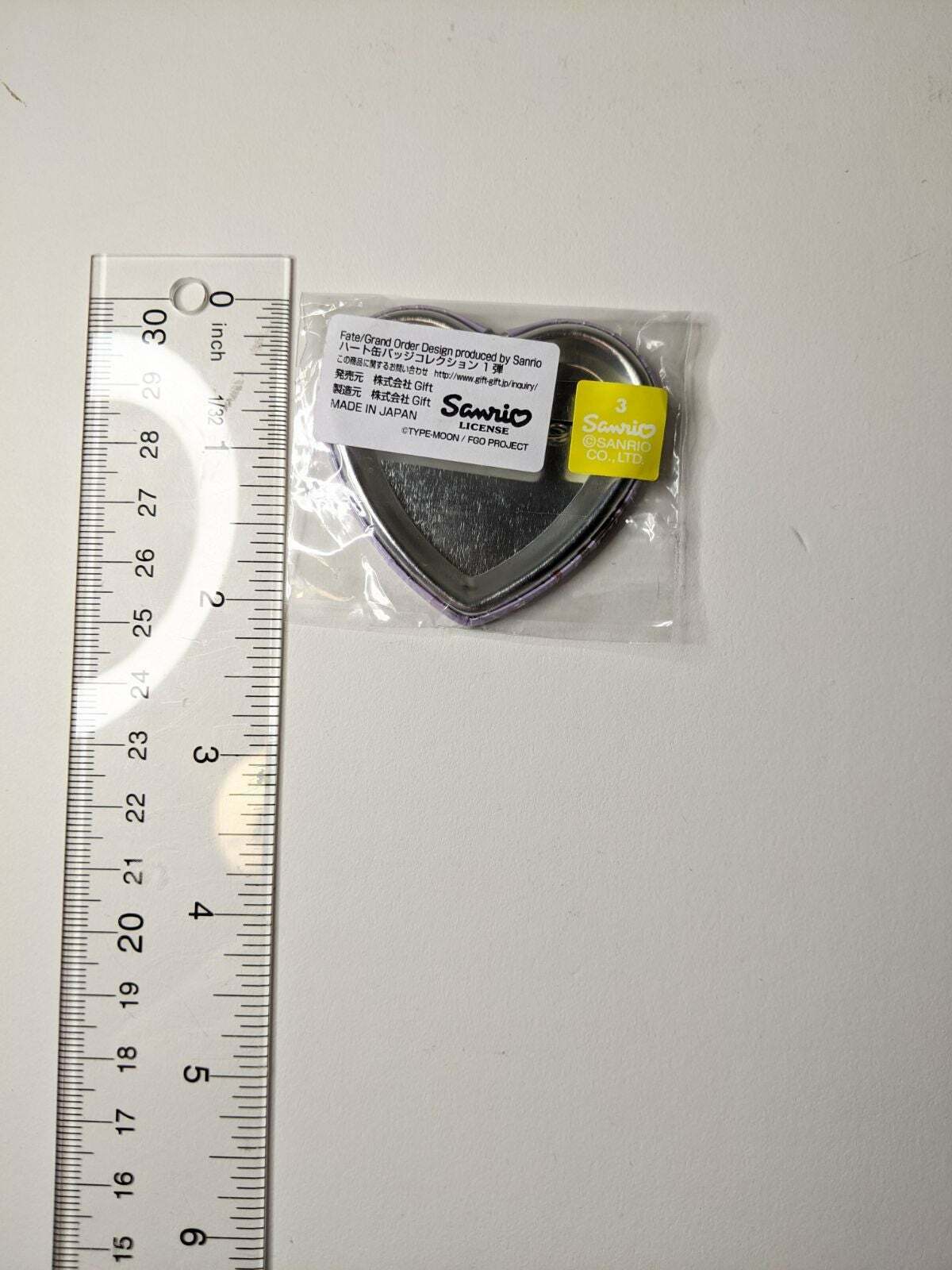 Scathatch Fate Grand Order x Sanrio Can Badge