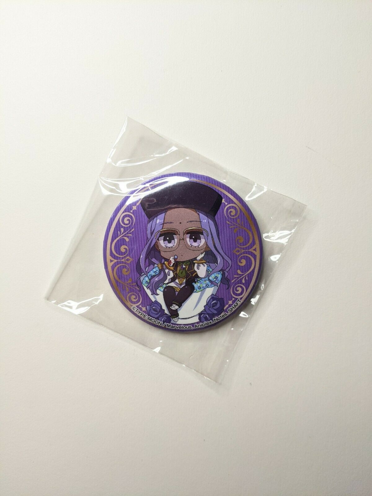 Rani VIII Fate Extra Last Encore Sega Collabo Cafe Can Badge