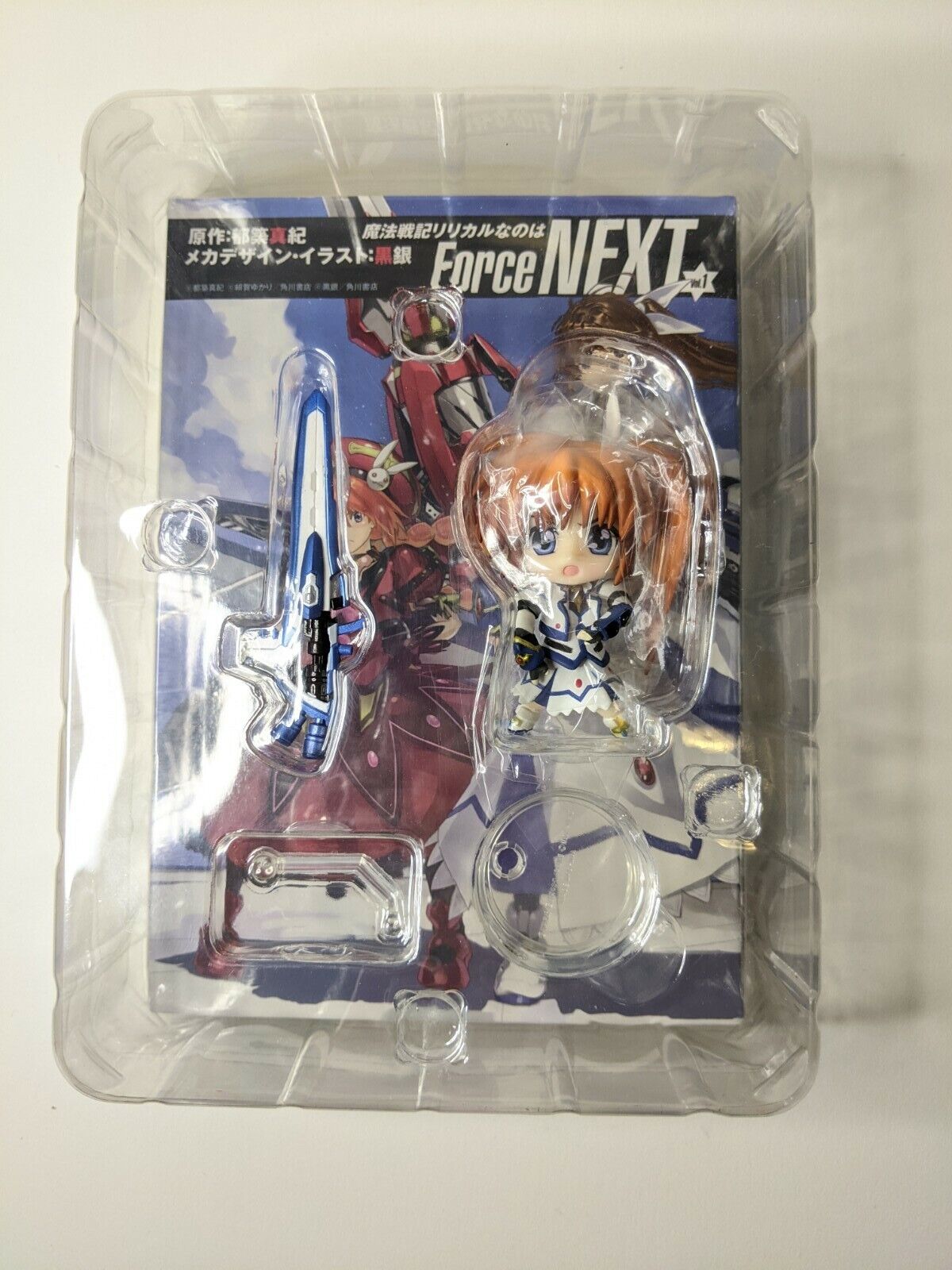 Magical Girl Lyrical Nanoha Force 3 Comic & Nendoroid Petit Figure