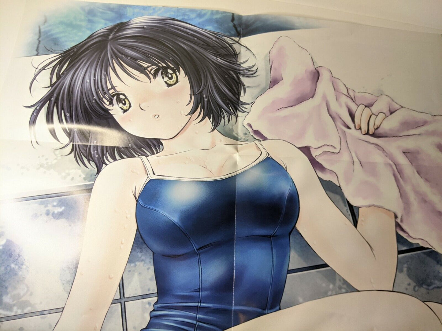 Oku-sama wa Joshi Kosei Hiyoko Brand Figure + Poster