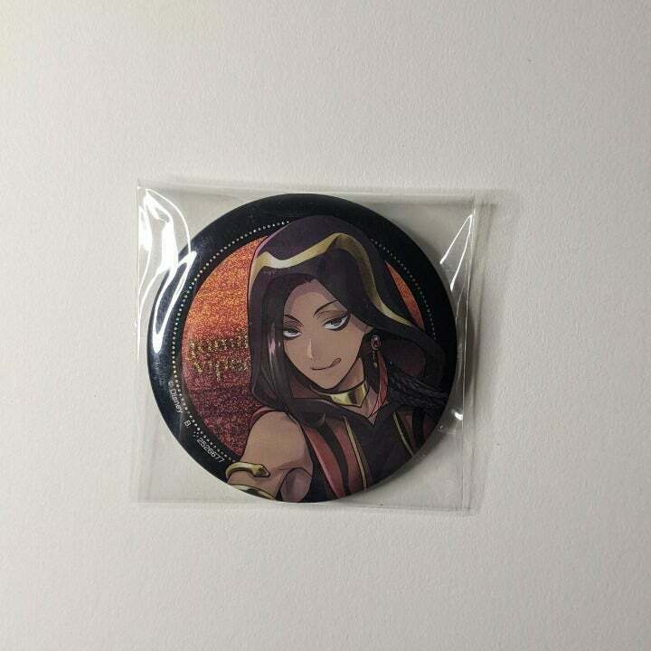 Jamil Viper Twisted Wonderland Can Badge Button