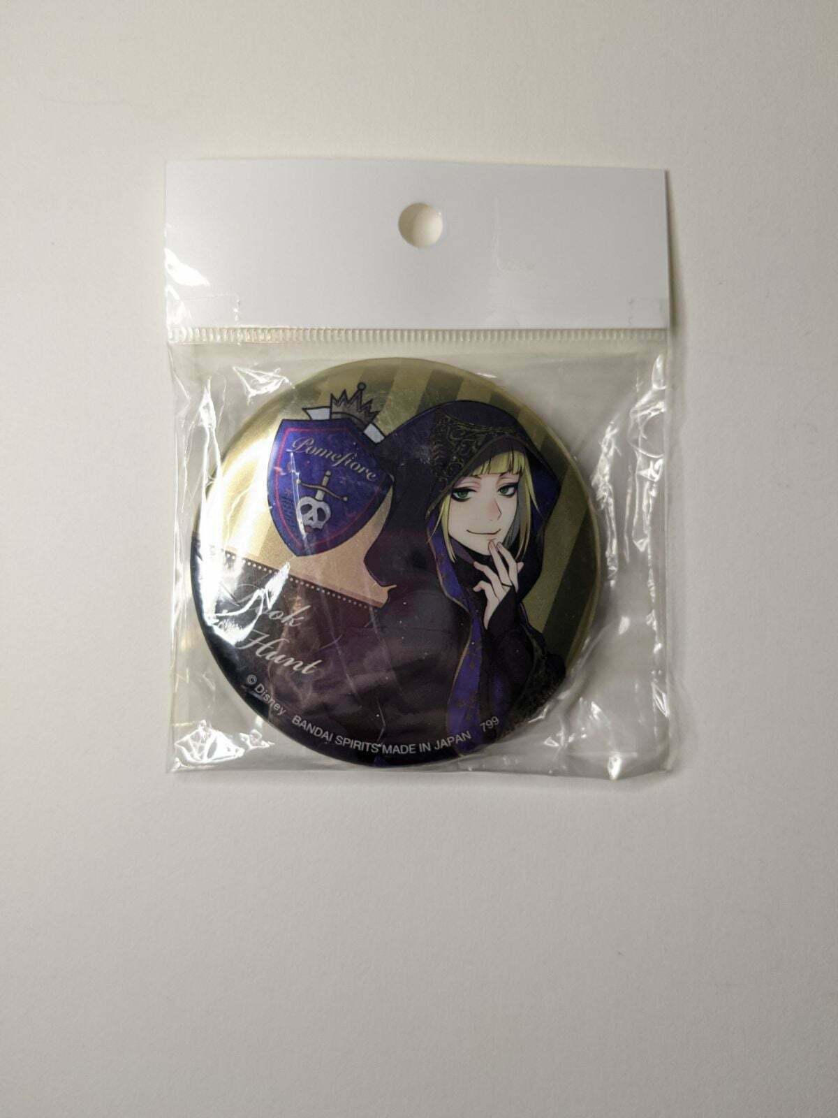 Rook Hunt Twisted Wonderland Can Badge