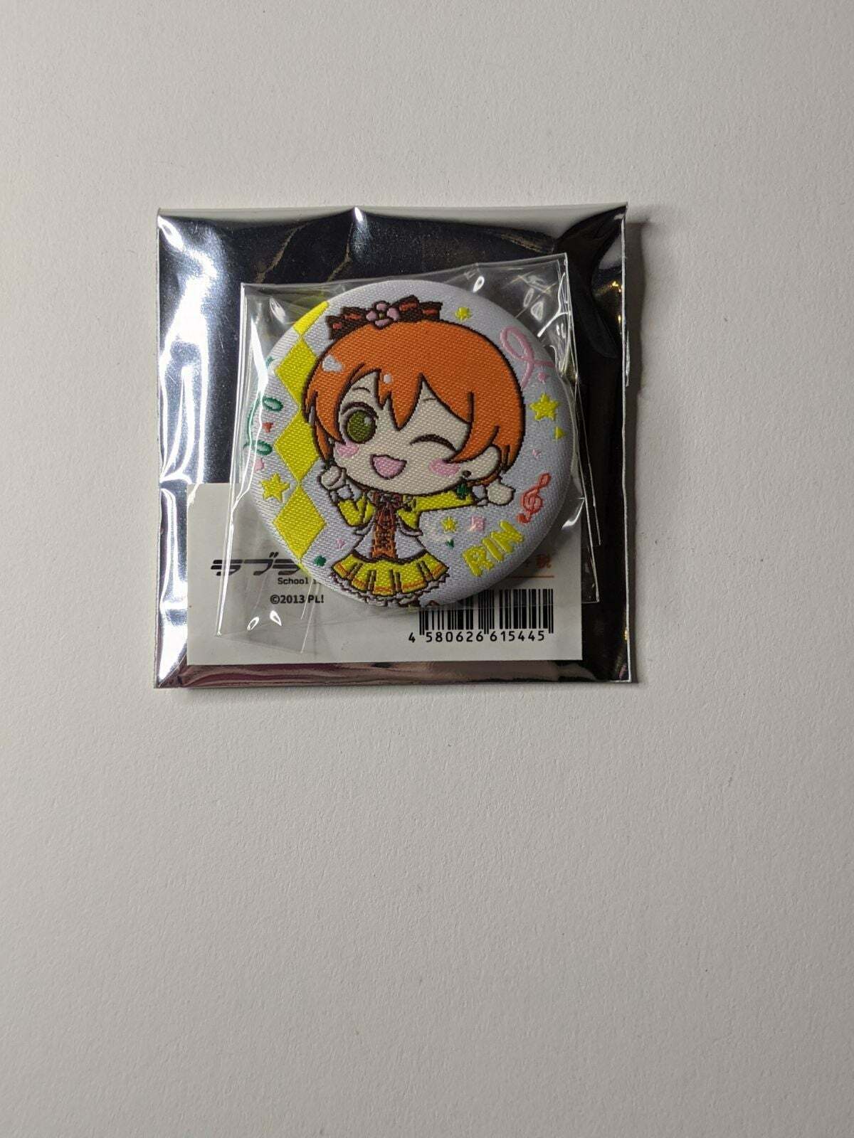 Rin Hoshizora Love Live Embroidered Can Badge