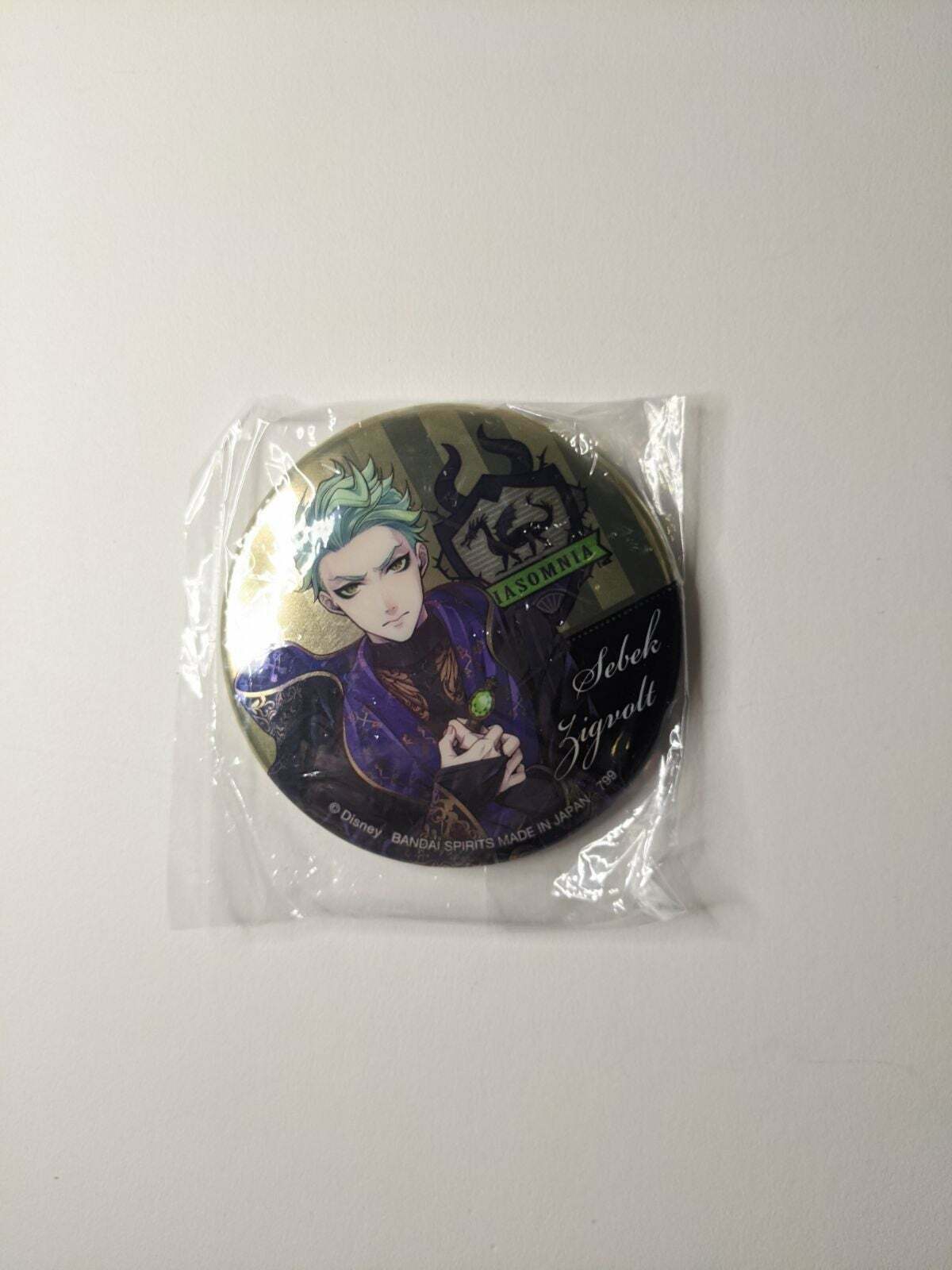 Sebek Zigvolt Twisted Wonderland Can Badge