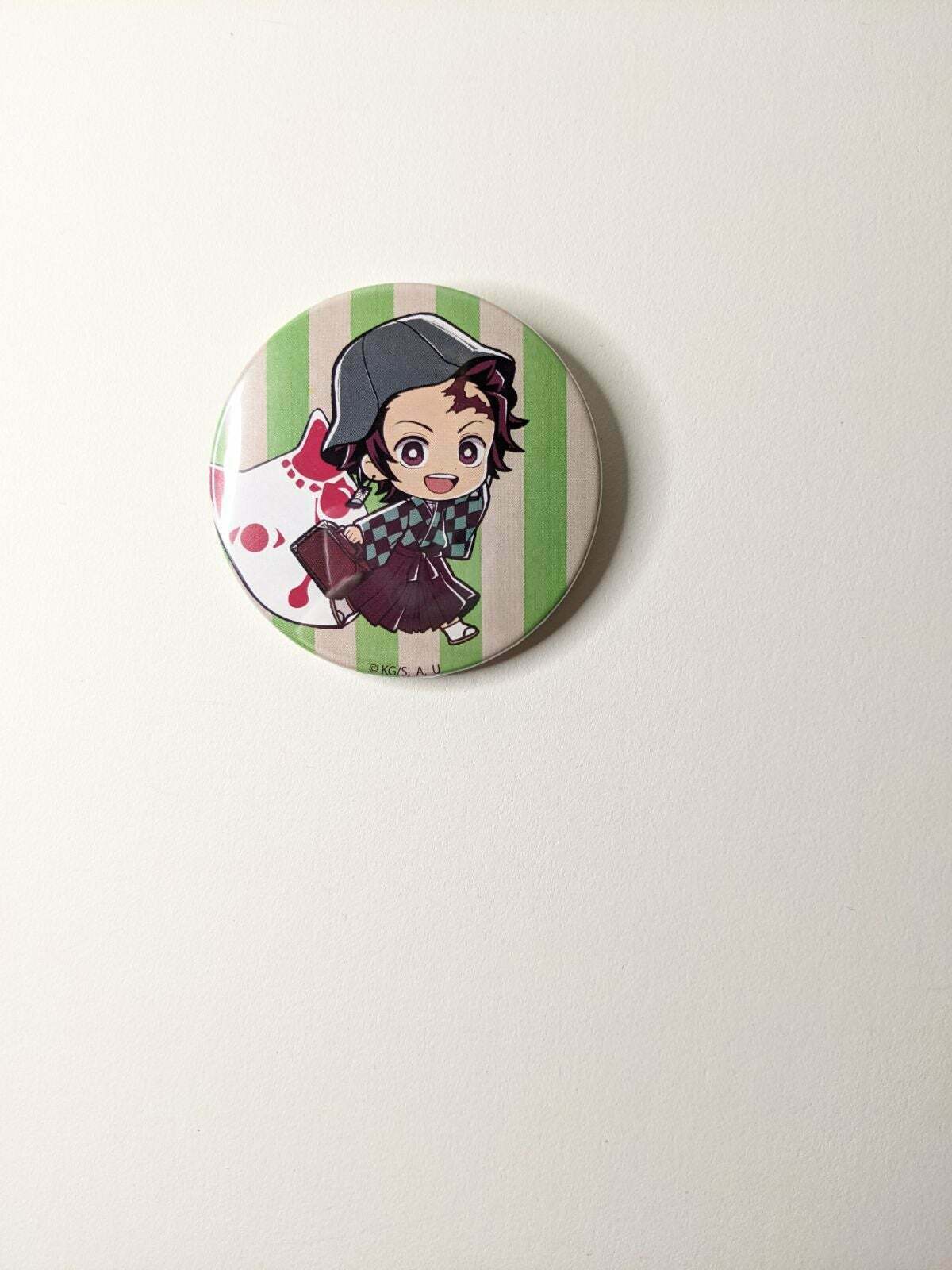 Tanjiro Kamado Demon Slayer Kimetsu no Yaiba Can Badge