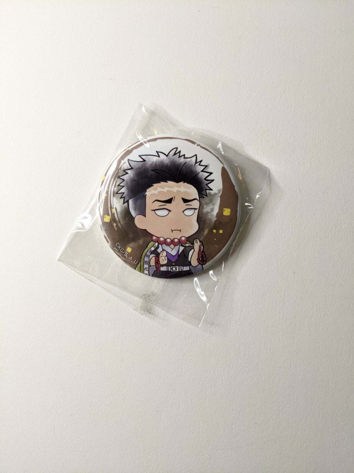 Gyomei Himejima Demon Slayer Kimetsu no Yaiba Can Badge