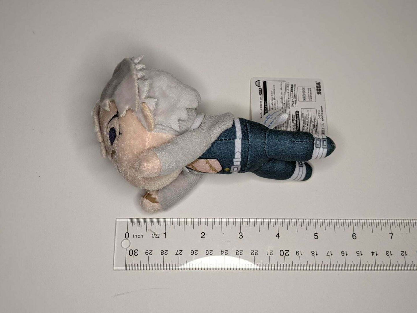 Sanemi Shinazugawa Demon Slayer Kimetsu no Yaiba Nesoberi Plush Mascot