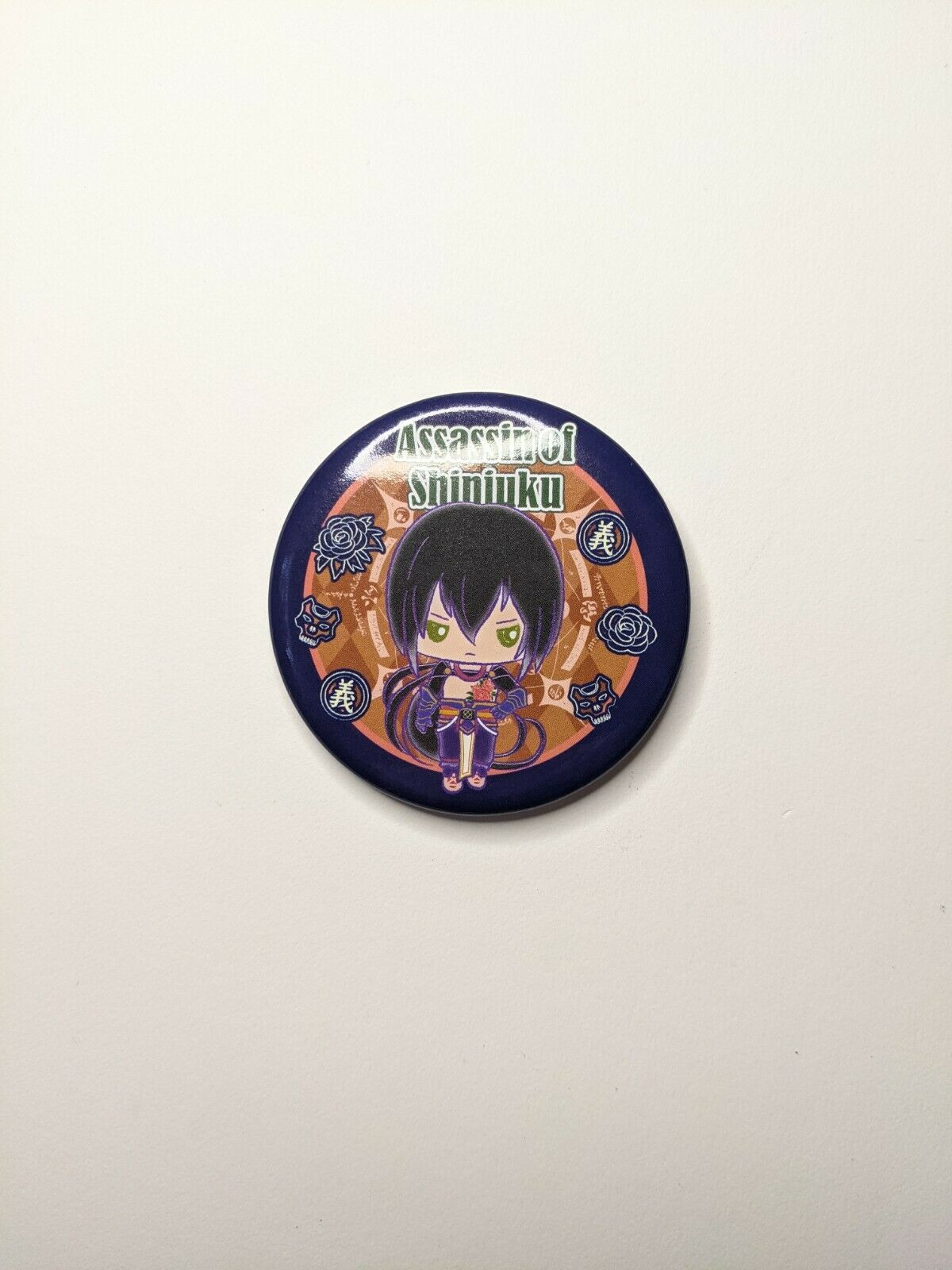 Yan Qing Assassin of Shinjuku Fate Grand Order FGO Sanrio Can Badge