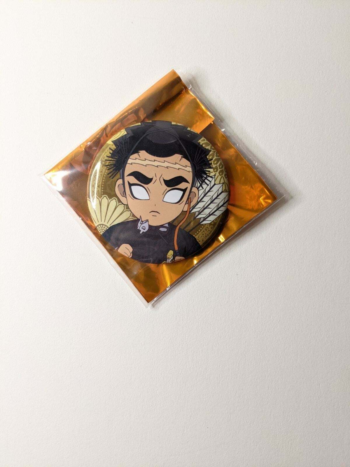 Gyomei Himejima Demon Slayer Kimetsu no Yaiba Can Badge