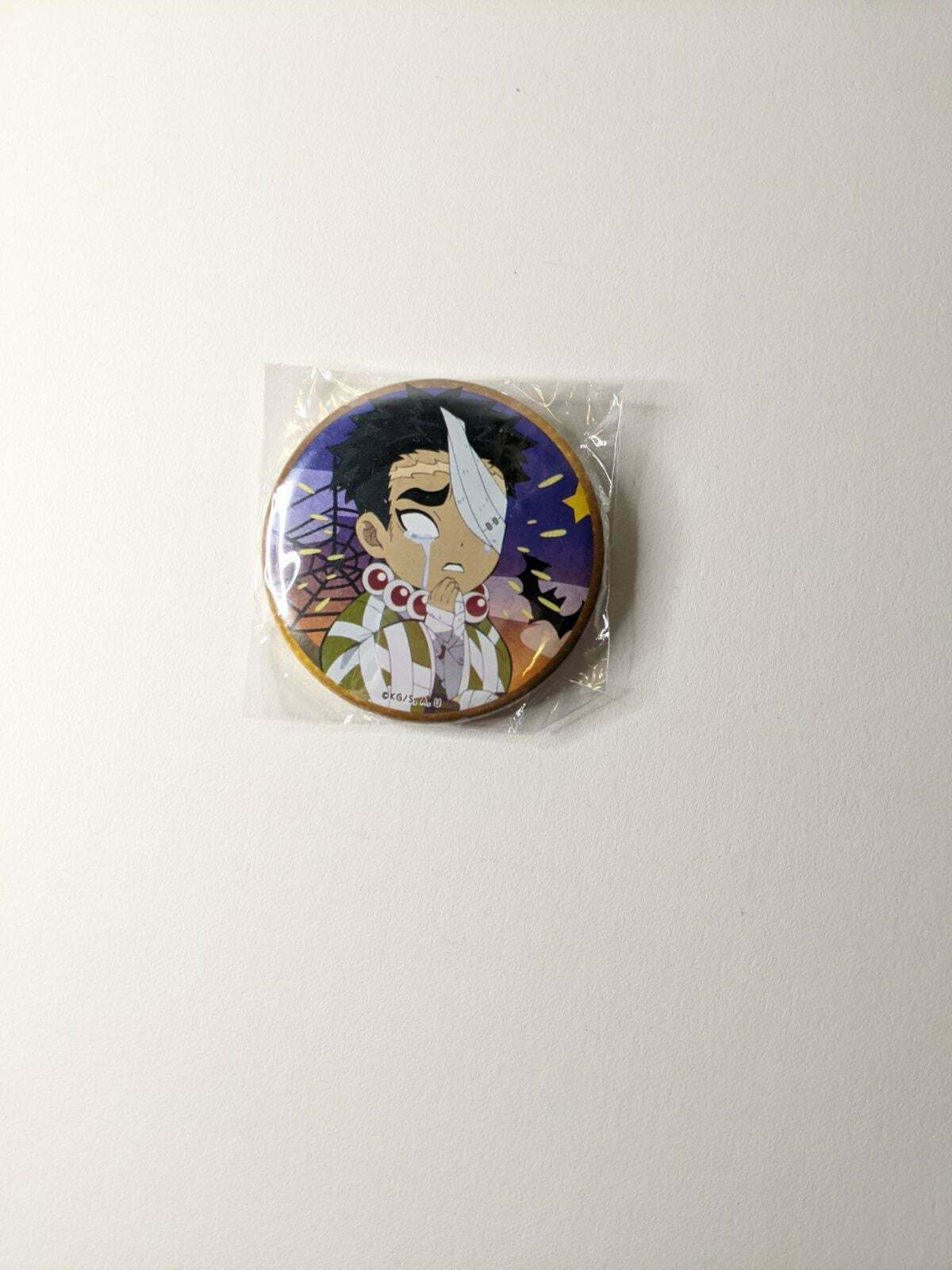 Gyomei Himejima Demon Slayer Kimetsu no Yaiba Can Badge