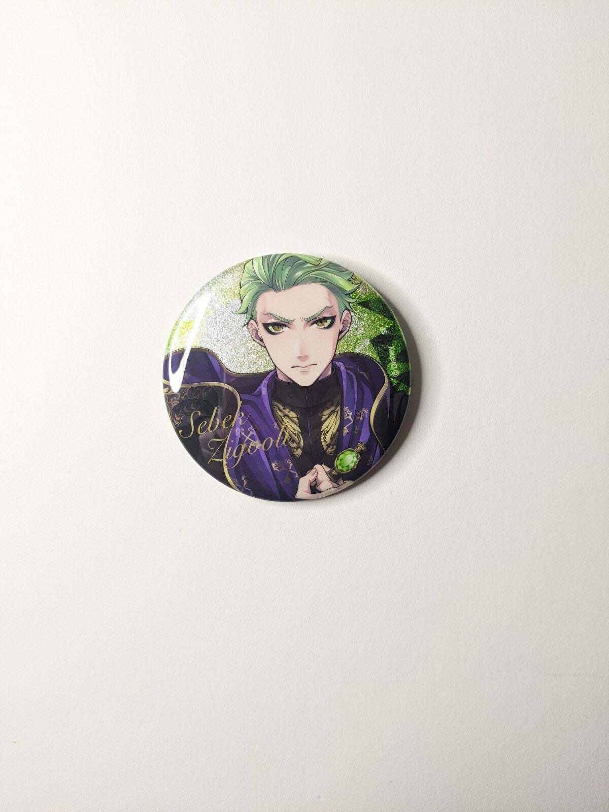 Sebek Zigvolt Twisted Wonderland Can Badge