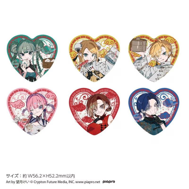 [PREORDER] Vocaloid x Tree Village Heart Can Badges