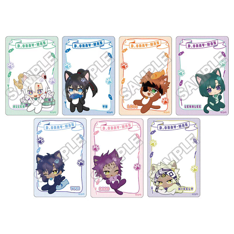 [PREORDER] D.Gray-man Nuipiisu Friends Hungry Kitty Clear Cards