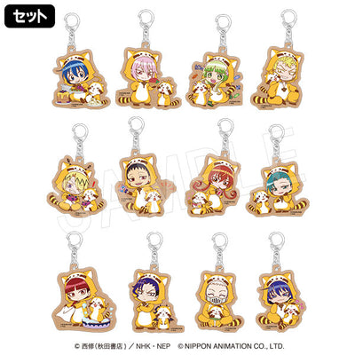 [PREORDER] Welcome to Demon School / Mairimashita Iruma-kun x Rascal Wooden Keychains