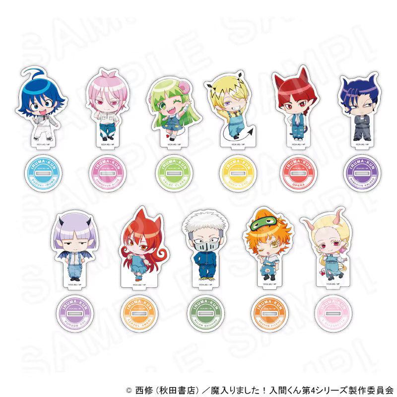 [PREORDER] Welcome to Demon School / Mairimashita Iruma-kun Denim ver. Chibi Acrylic Stand Blind Bags