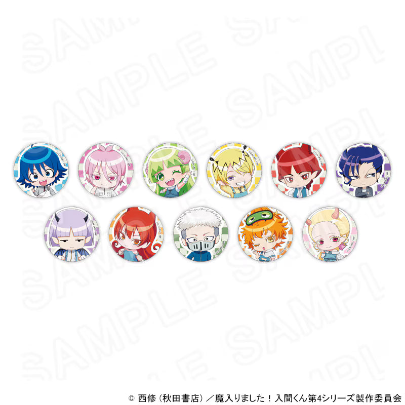 [PREORDER] Welcome to Demon School / Mairimashita Iruma-kun Denim ver. Chibi Can Badge Blind Bags