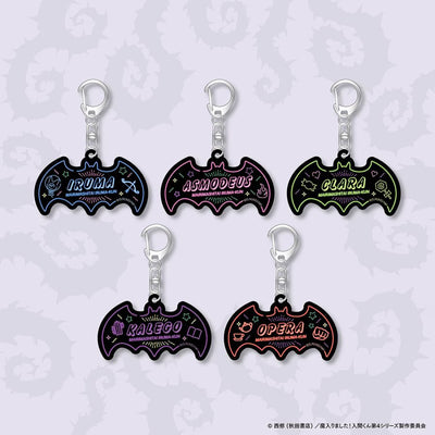 [PREORDER] Welcome to Demon School / Mairimashita Iruma-kun Devil Night Market Neon-Style Name Keychain Blind Bags