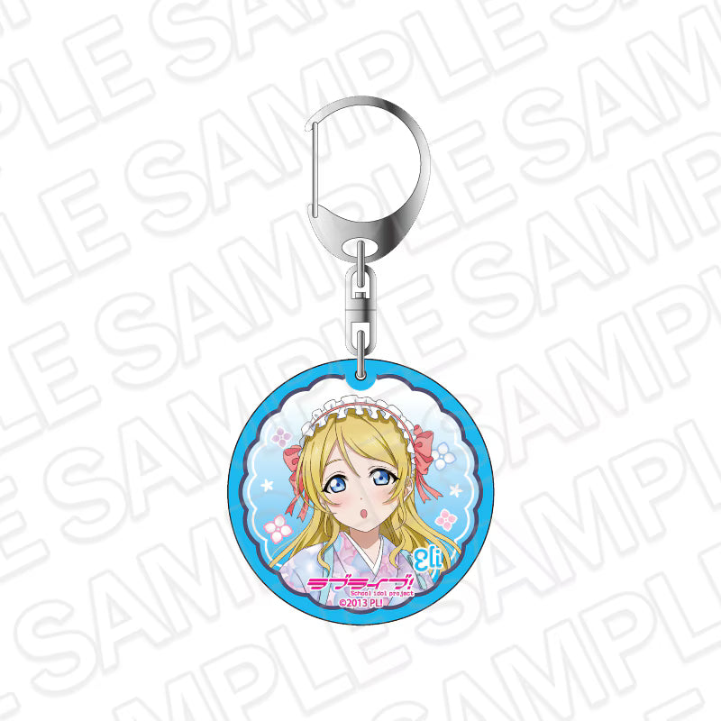 [PREORDER] u's Love Live x THE CHARA CAFÉ Tea House ver. Glitter Acrylic Keychains