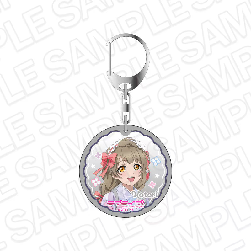 [PREORDER] u's Love Live x THE CHARA CAFÉ Tea House ver. Glitter Acrylic Keychains