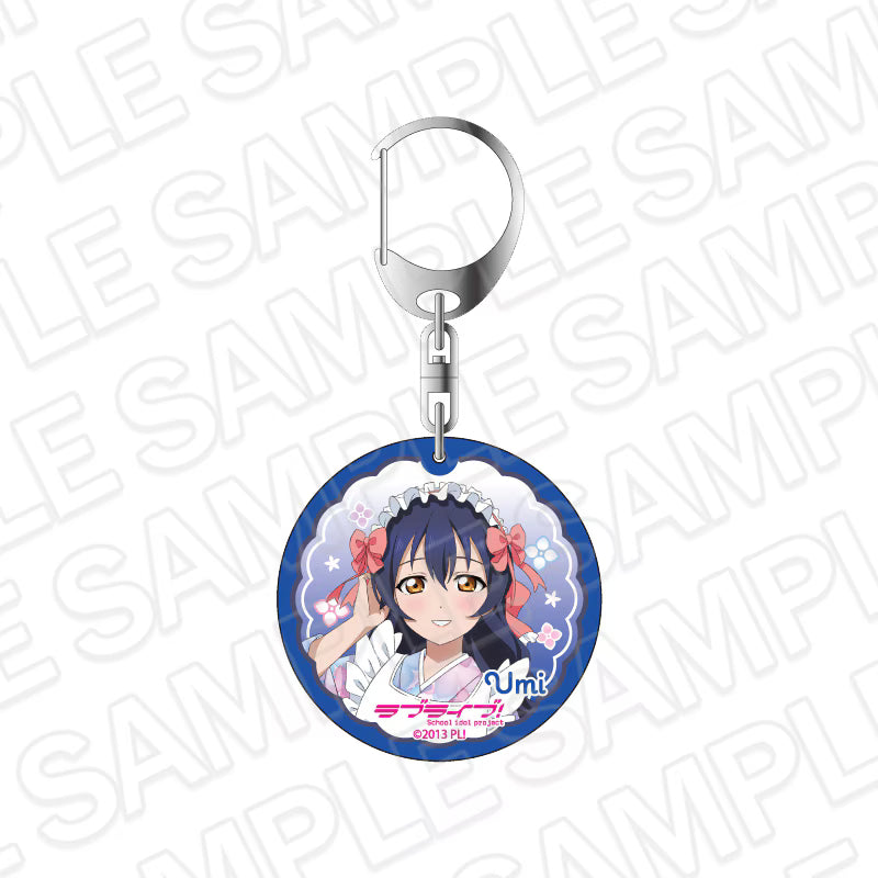 [PREORDER] u's Love Live x THE CHARA CAFÉ Tea House ver. Glitter Acrylic Keychains