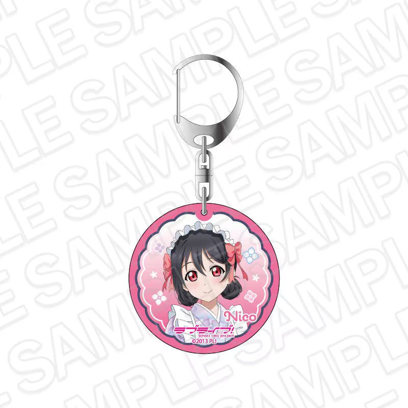 [PREORDER] u's Love Live x THE CHARA CAFÉ Tea House ver. Glitter Acrylic Keychains