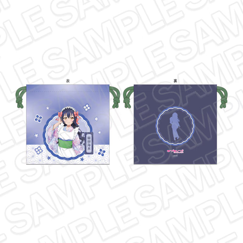 [PREORDER] u's Love Live x THE CHARA CAFÉ Tea House ver. Drawstring Bags