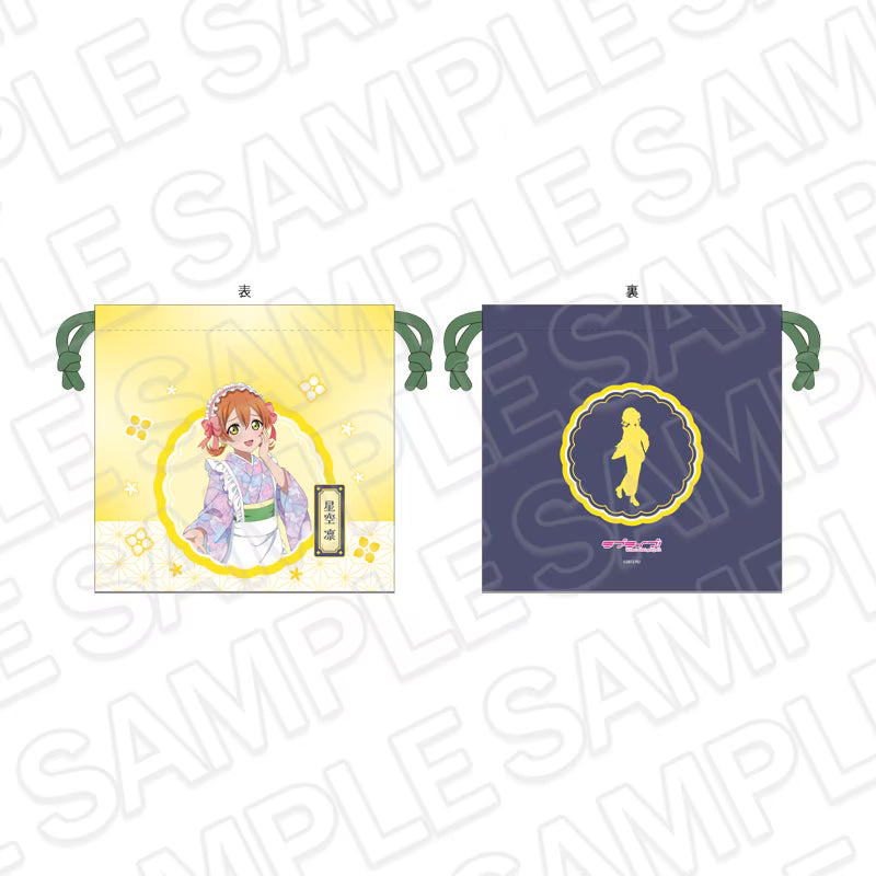 [PREORDER] u's Love Live x THE CHARA CAFÉ Tea House ver. Drawstring Bags