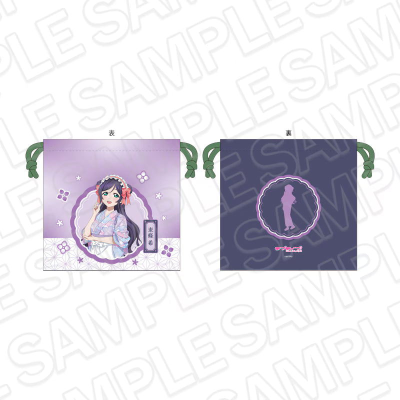 [PREORDER] u's Love Live x THE CHARA CAFÉ Tea House ver. Drawstring Bags
