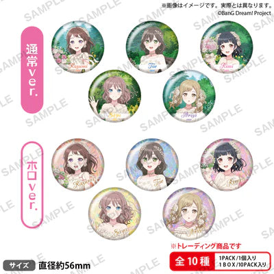[PREORDER] Poppin'Party BanG Dream Flower Garden Can Badges