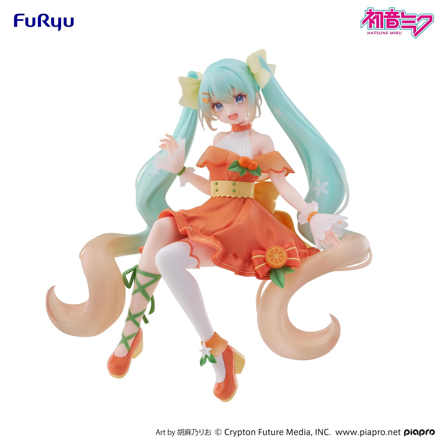 [FIGURE PREORDER] Hatsune Miku Noodle Stopper Figure -Hatsune Miku Citrus ver.-
