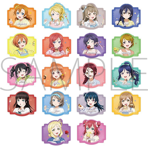 [PREORDER] u's x Aqours Love Live Leisure Festival Sticker Blind Bags