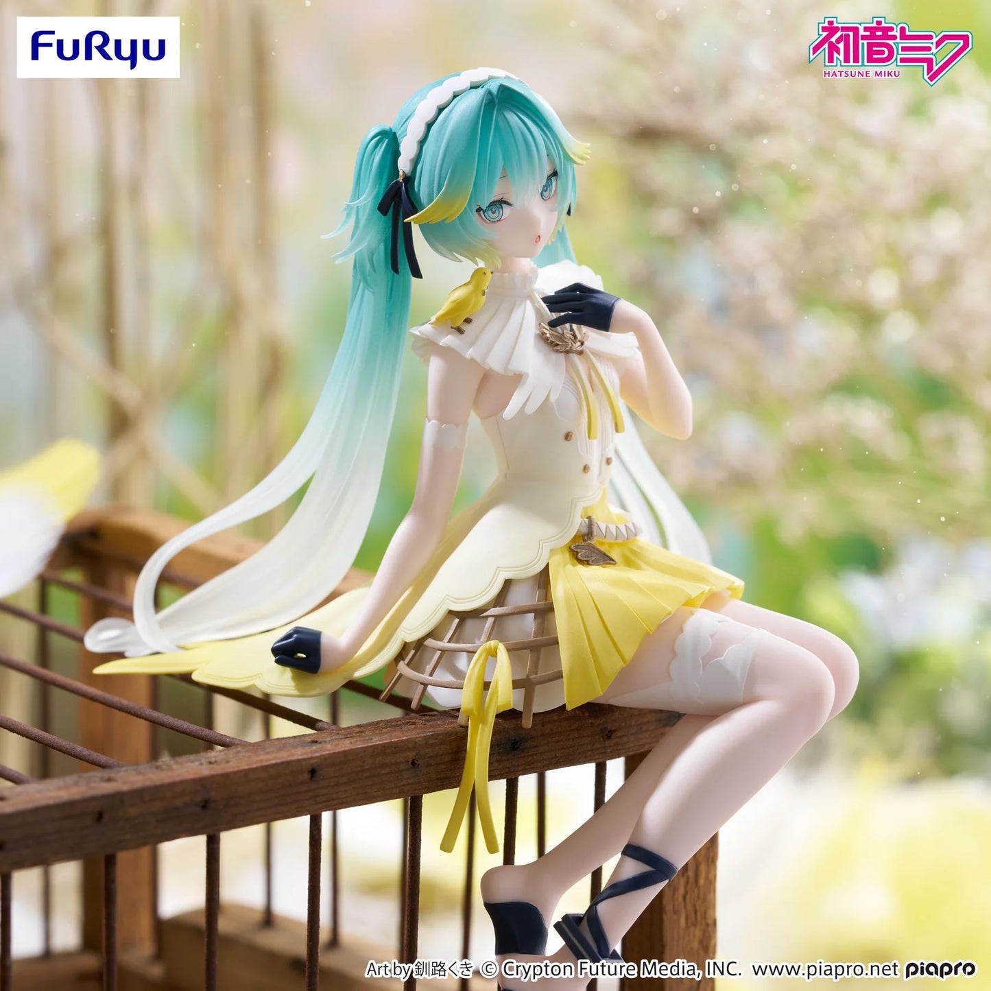 [FIGURE PREORDER] Hatsune Miku Noodle Stopper Figure -Canary Bird-