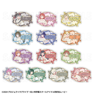 [PREORDER] Love Live Nijigasaki Flower Goddesses Ver. Acrylic Name Badges