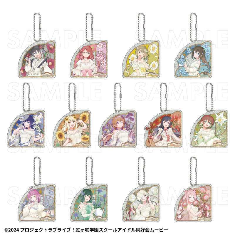 [PREORDER] Love Live Nijigasaki Flower Goddesses Ver. Glitter Acrylic Keychains