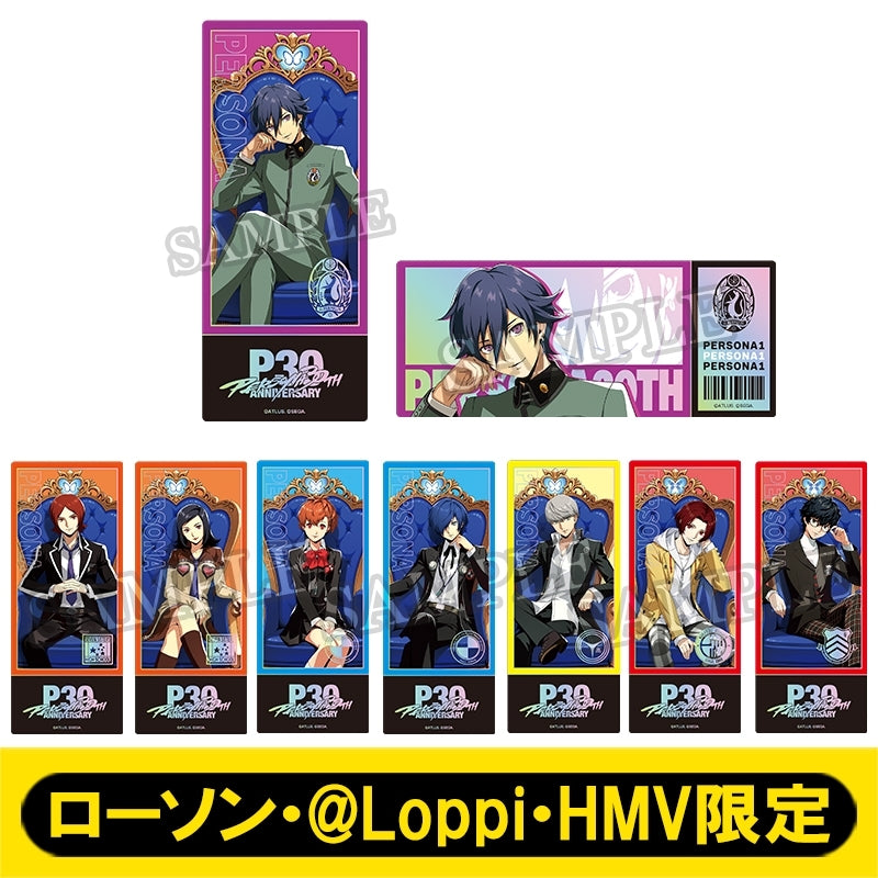 [PREORDER] Persona 30th Anniversary x Lawson Ticket-Style Cards
