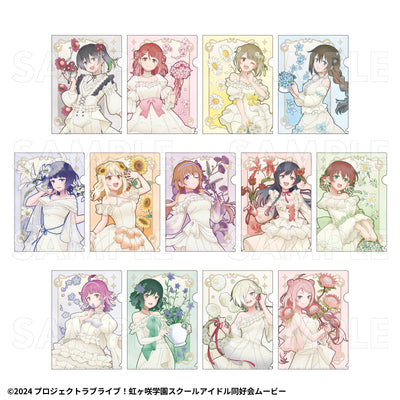 [PREORDER] Love Live Nijigasaki Flower Goddesses Ver. Clear Files