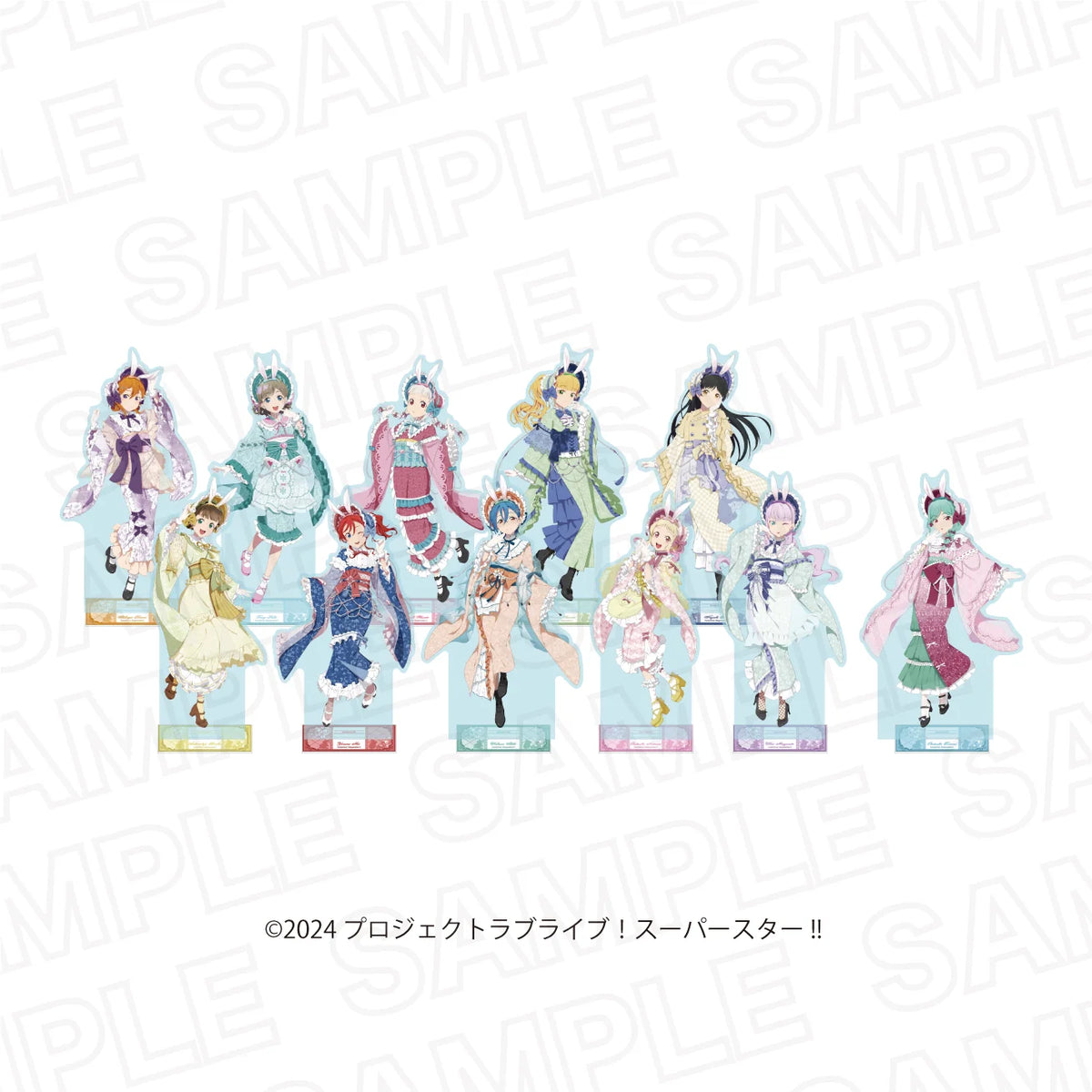 [PREORDER] Liella Love Live Superstar!! x Karaoke no Tetsujin Hop, Step, Moon! Extra Large Acrylic Stands
