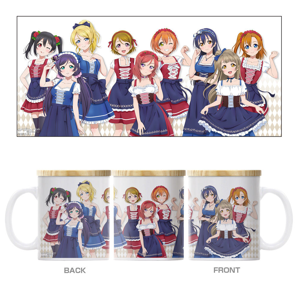 [PREORDER] Love Live Kotori Minami Birthday Cafe 2026 Dirndl ver. Mug with Lid