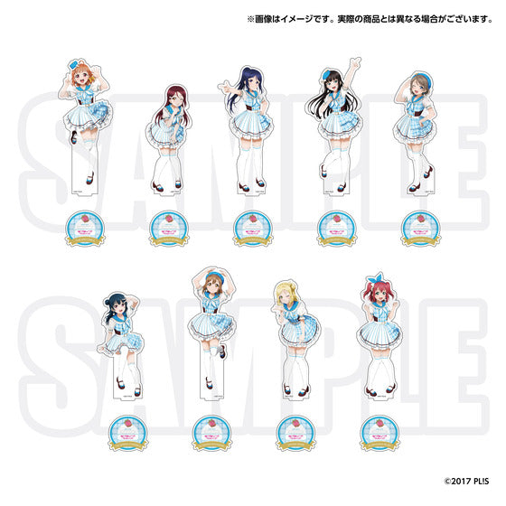 [PREORDER] Aqours Love Live 15th Anniversary Acrylic Stands