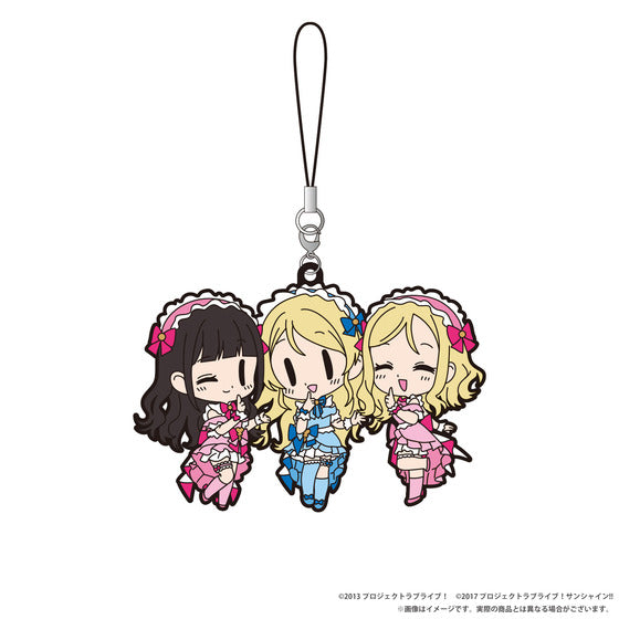 [PREORDER] Love Live u's x Aqours POP UP SHOP Duo/Trio Rubber Straps