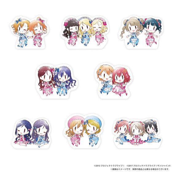[PREORDER] Love Live u's x Aqours POP UP SHOP Tin & Sticker Set
