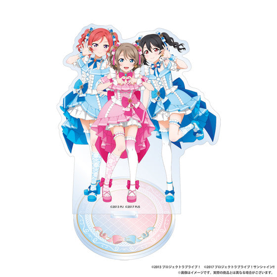 [PREORDER] Love Live u's x Aqours POP UP SHOP Duo/Trio Acrylic Stands