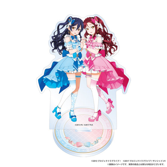 [PREORDER] Love Live u's x Aqours POP UP SHOP Duo/Trio Acrylic Stands