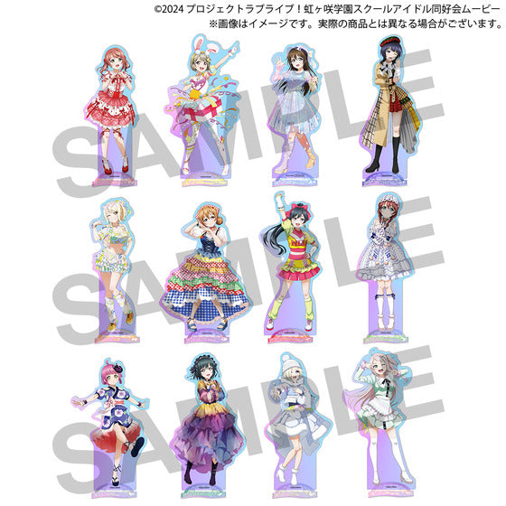 [PREORDER] Love Live Nijigasaki NIJIGAKU Monthly Songs♪ POP UP STORE BIG Acrylic Stands