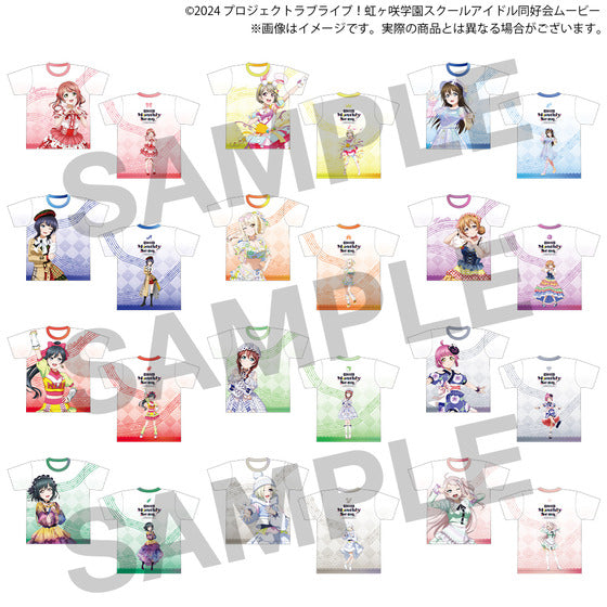[PREORDER] Love Live Nijigasaki NIJIGAKU Monthly Songs♪ POP UP STORE Graphic T-Shirts